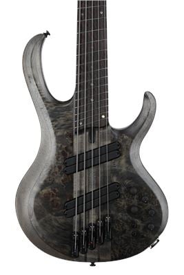 Ibanez BTB805MS Multi Scale Bass with Case Trans Gray Flat